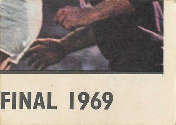 1970 Scanlens VFL #60 Ray Taylor Back